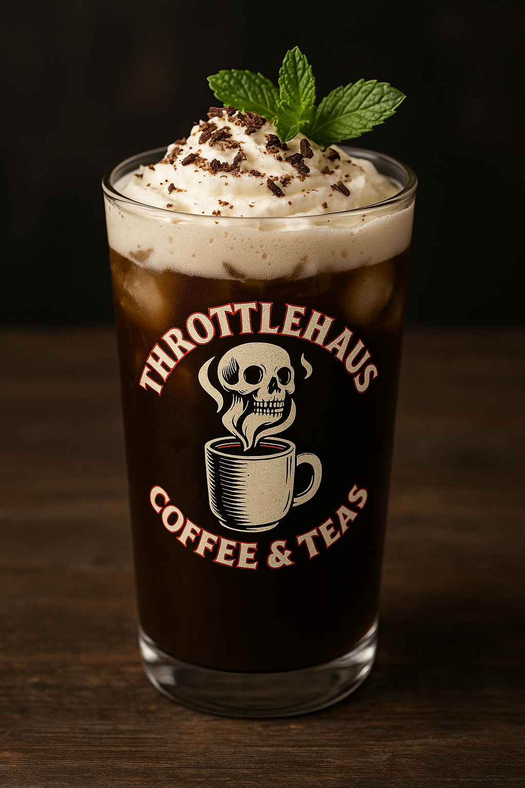 💀☕ Midnight Mint Mocha Buzz