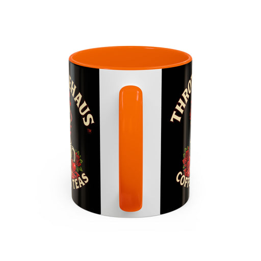 Coffee Mug — "Throttlehaus Coffee & Teas: Be Mine" Skull Valentine Accent Mug