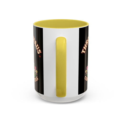 Coffee Mug — Throttlehaus Skull with Bunny Ears & Easter Eggs