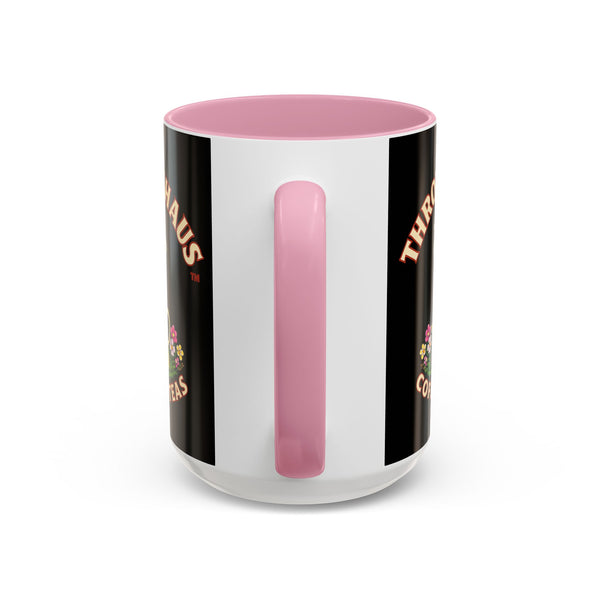 Coffee Mug — Throttlehaus Skull with Bunny Ears & Easter Eggs
