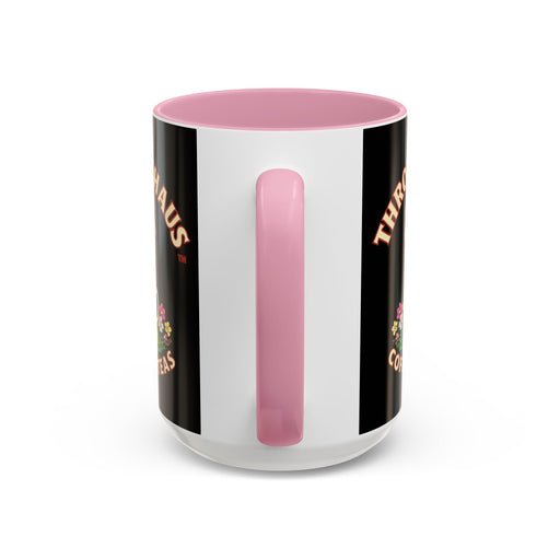 Coffee Mug — Throttlehaus Skull with Bunny Ears & Easter Eggs