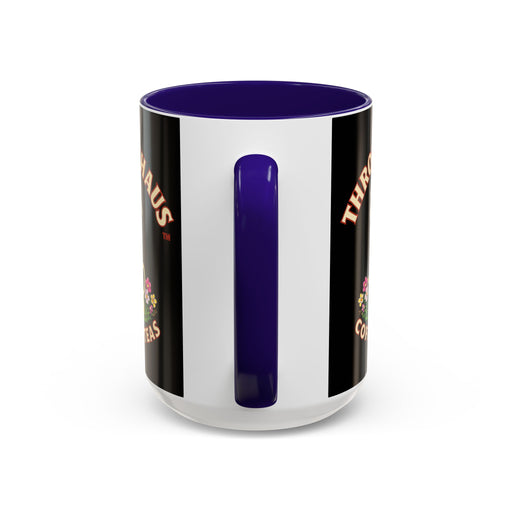 Coffee Mug — Throttlehaus Skull with Bunny Ears & Easter Eggs