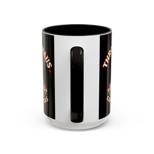 Coffee Mug — Throttlehaus Skull with Bunny Ears & Easter Eggs
