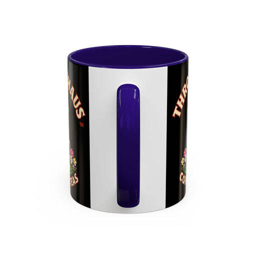 Coffee Mug — Throttlehaus Skull with Bunny Ears & Easter Eggs