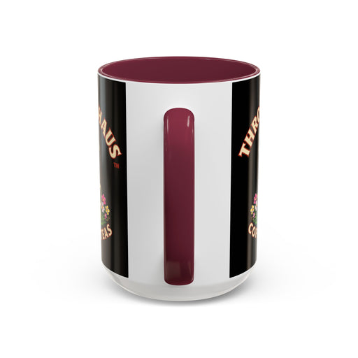 Coffee Mug — Throttlehaus Skull with Bunny Ears & Easter Eggs