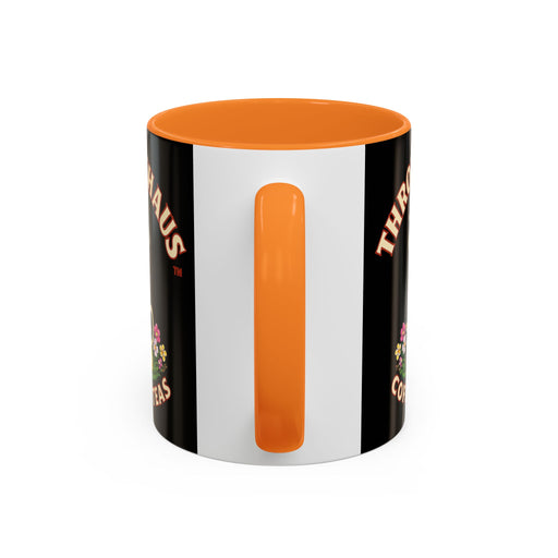 Coffee Mug — Throttlehaus Skull with Bunny Ears & Easter Eggs